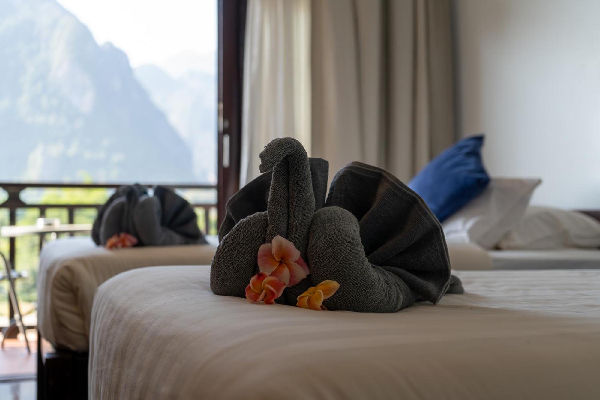 Silver Naga Hotel Ванг-В'єнг Екстер'єр фото